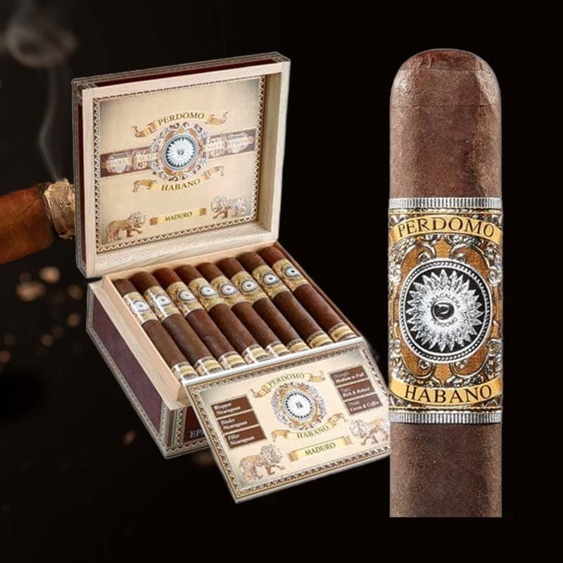 Perdomo Bourbon Barrel-Aged Habano Maduro Epicure (6 x 54) - Unidade