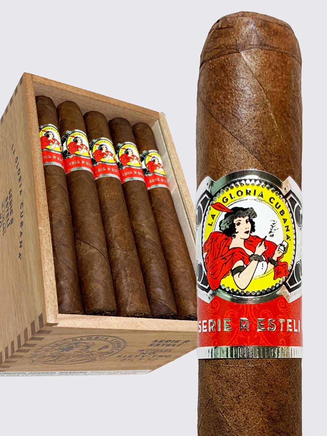 La Gloria Cubana Serie R Esteli No. 54 (Nota 91) - Unidade