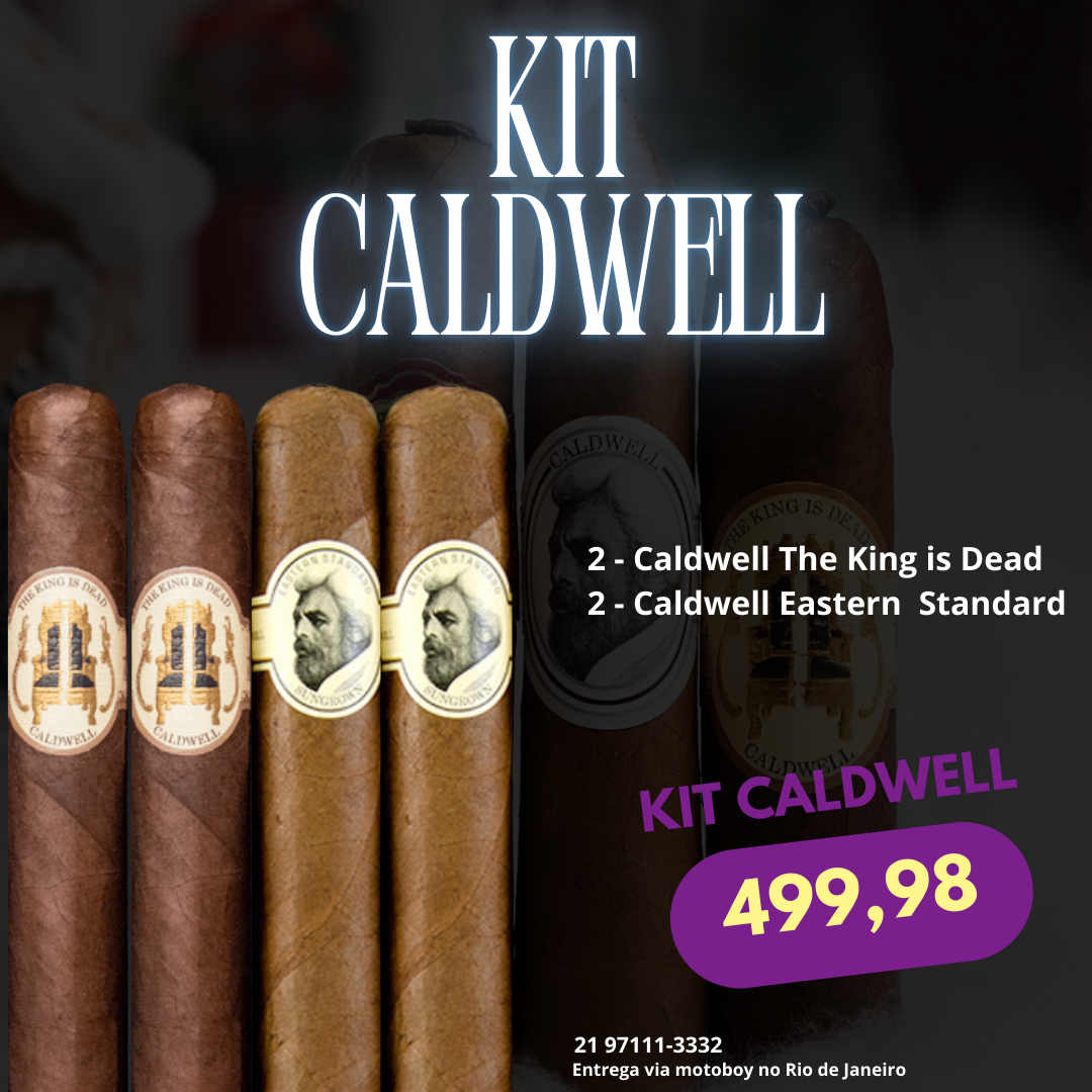 Kit Caldwell+ (Kit com 4 charutos)